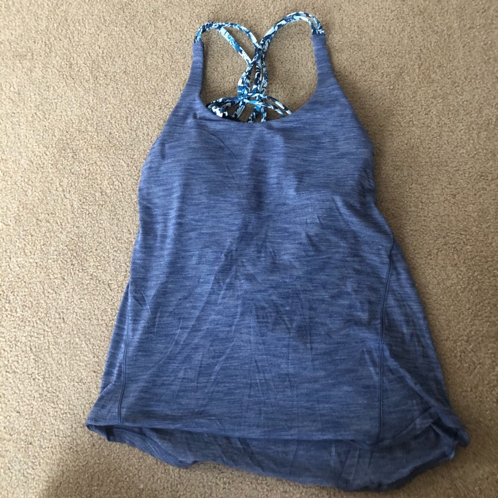 Lululemon open back tank